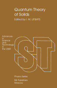 lifshits-quantum-theory-of-solids